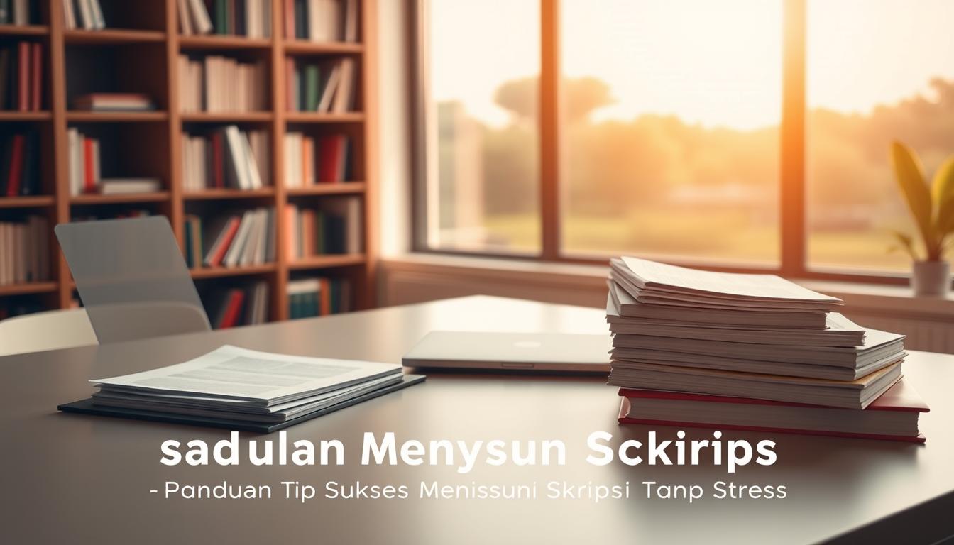 Tips Sukses Menyusun Skripsi Tanpa Stress